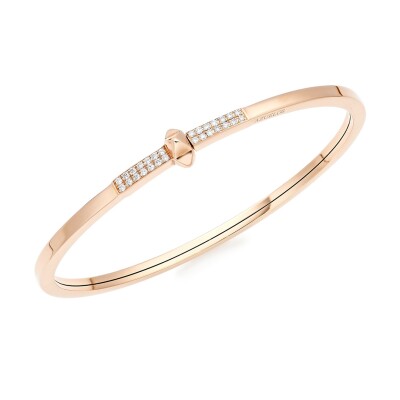 Kasbah bracelet, pink gold and diamonds