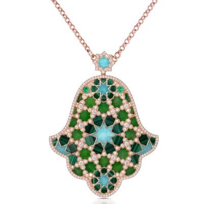 Khmissa pièce unique en l'honneur du 25eme anniversaire de la Khmissa chez AZUELOS