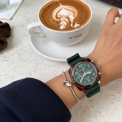 Montre Briston Clubmaster Classic Chrono Date Acétate