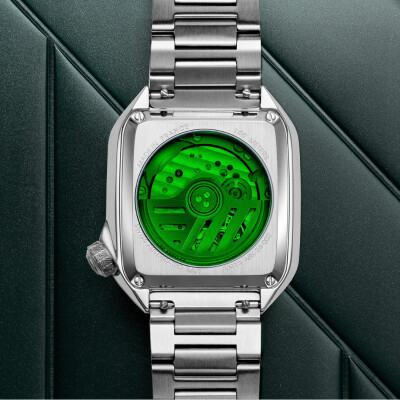 Montre March LA.B AM2 SLIM AUTOMATIQUE 36 MM - GRALL - Acier 7 Maillons Plat