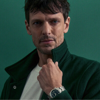 Montre March LA.B AM89 AUTOMATIQUE 38 MM - GRALL - Acier 3 Maillons Brossé