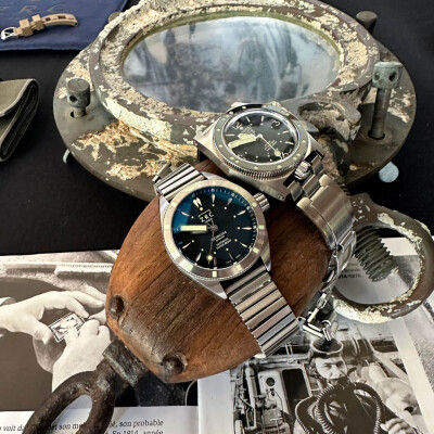 Montre ZRC 1904 SECURICODE Réédition Diver 300 Métal
