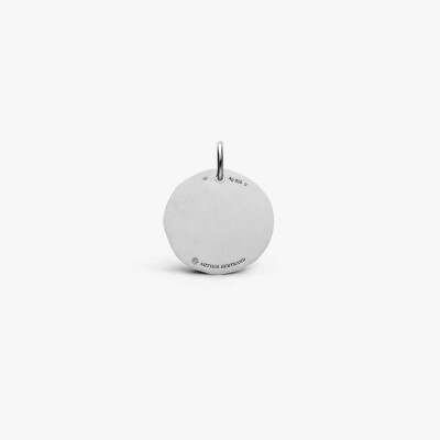 Médaille Arthus Bertrand Trèfle 16mm argent rhodié