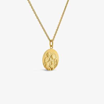 Médaille Arthus Bertrand Sainte Famille à l'Auréole en or jaune