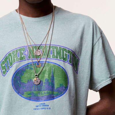 Médaille Arthus Bertrand La Boussole Grand Modèle en argent sablé, 25mm