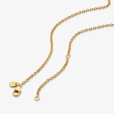 Chaine Arthus bertrand Maille Striée en or jaune