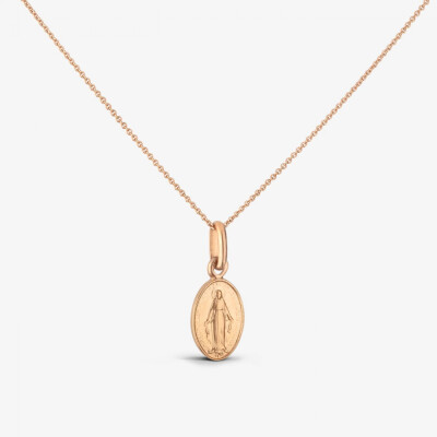 Médaille Arthus Bertrand Miraculeuse vierge en or rose