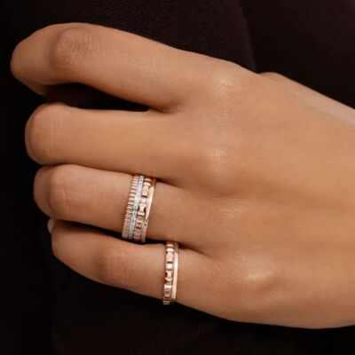 Alliance Boucheron Quatre Radiant Edition en or rose