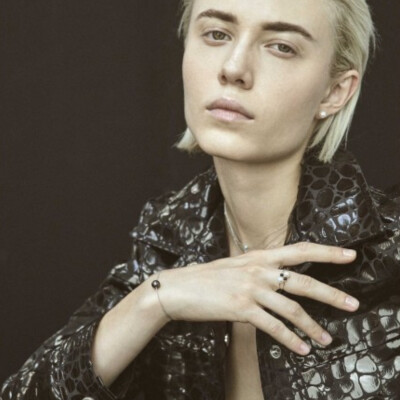 Bracelet sur cordon Claverin Unisex Cords en or blanc et perle de Tahiti