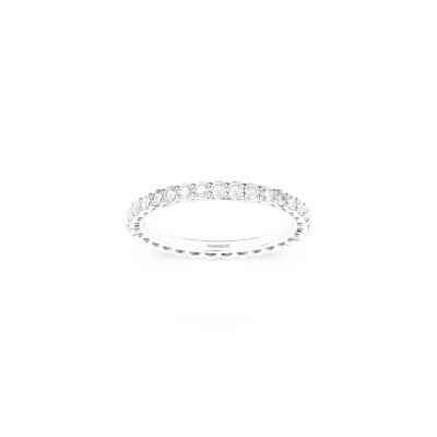 Alliance Infini en or blanc et diamants