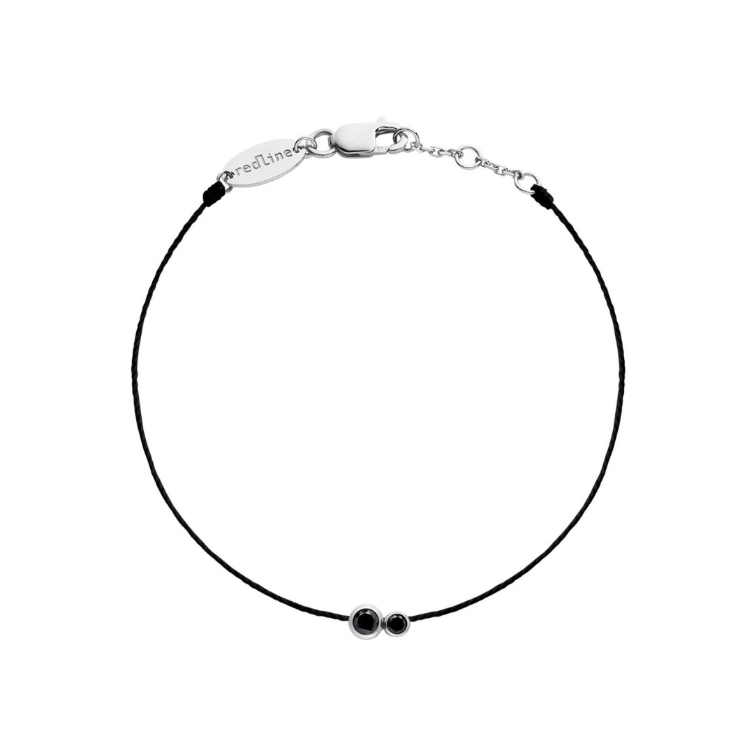 Bracelet RedLine sur fil noir pour homme fête des pères