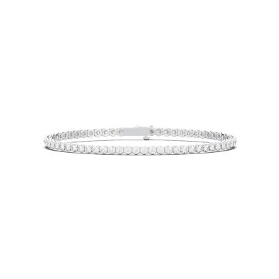 Bracelet Infini en or blanc et diamants