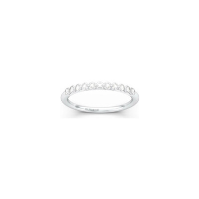Alliance Infini en or blanc et diamants