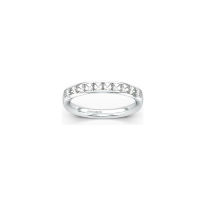 Alliance Infini en or blanc et diamants