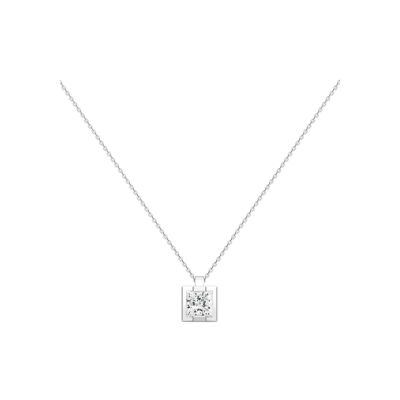 Collier SoHo en or blanc et diamant