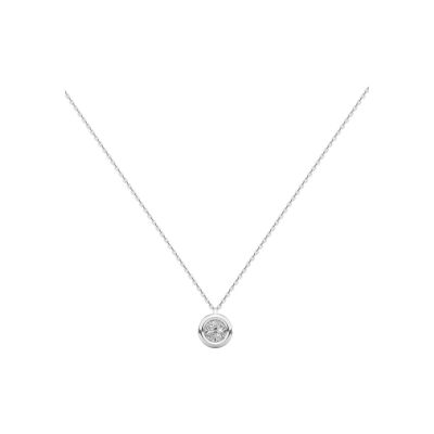Collier Bulles en or blanc et diamant