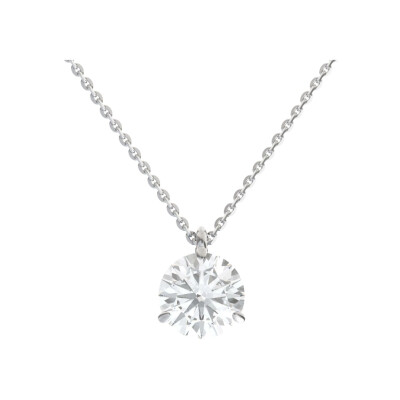 Collier Infini en or blanc et diamant