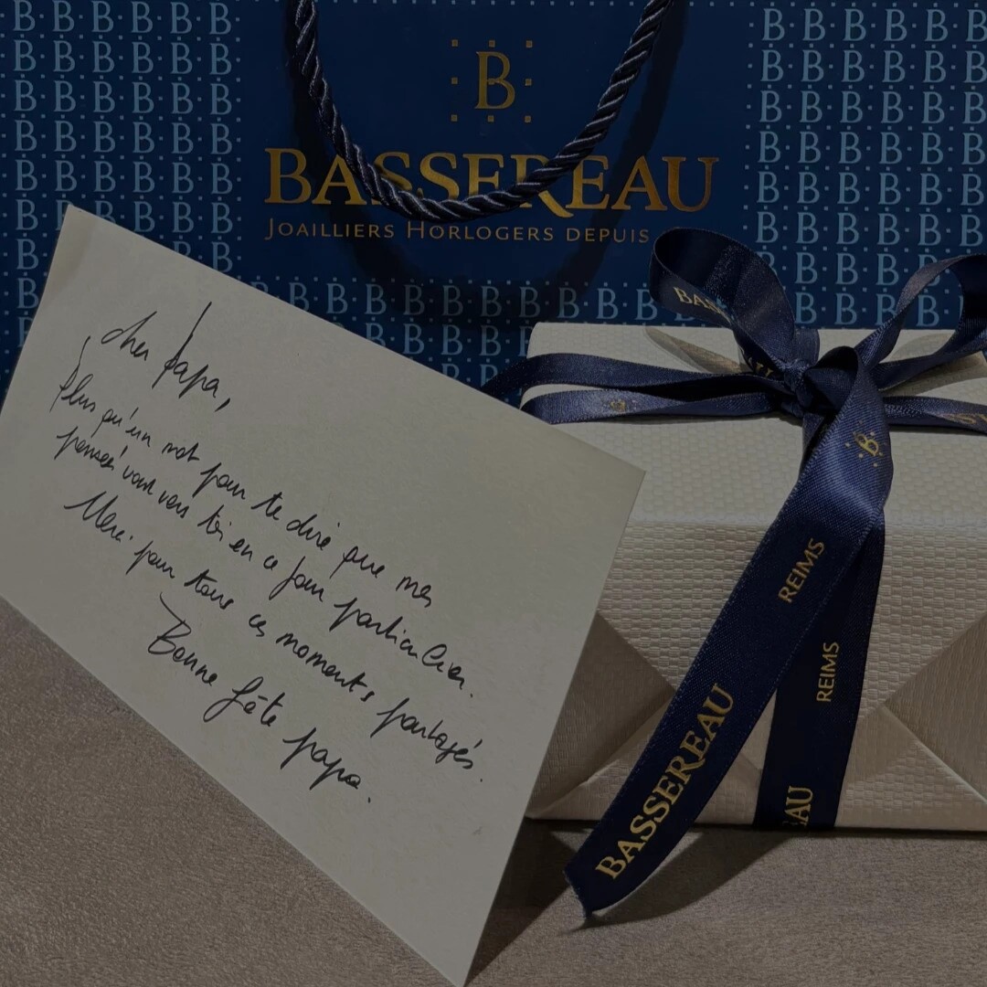 Carte cadeau BASSEREAU pour bijoux ou montres Fête des Pères