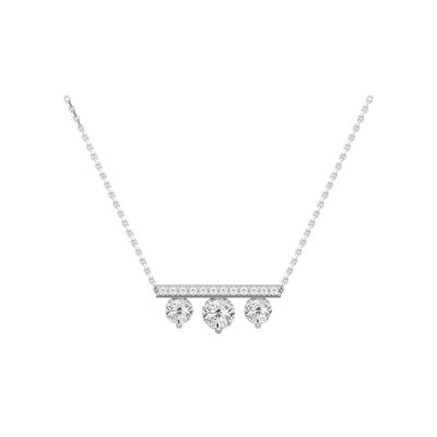 Pendentif SoHo en or blanc et diamants