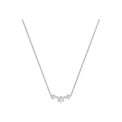 Pendentif Infini en or blanc et diamants