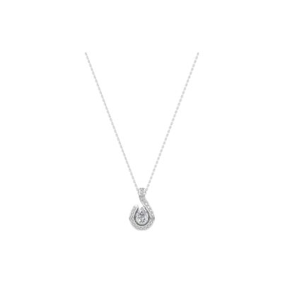 Collier 1897 en or blanc et diamants