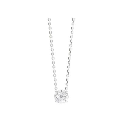Collier Infini en or blanc et diamant