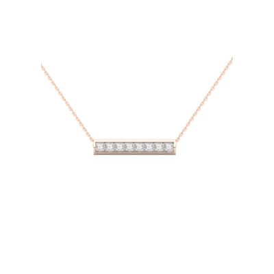 Collier 1897 en or rose et diamants