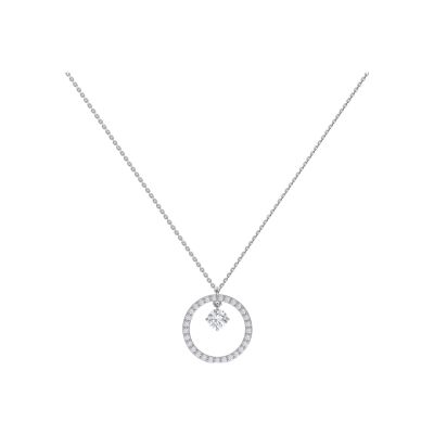 Collier Infini en or blanc et diamants