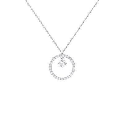 Collier Infini en or blanc et diamants