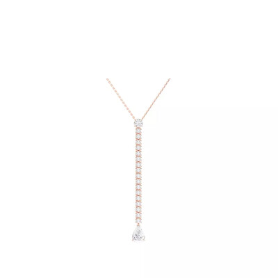 Collier Infini en or rose et diamants