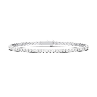 Rivière Infini diamants en or blanc