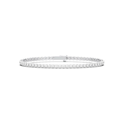 Bracelet Infini en or blanc et diamants