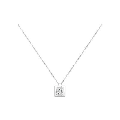 Collier SoHo en or blanc et diamant