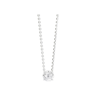 Collier Infini en or blanc et diamant