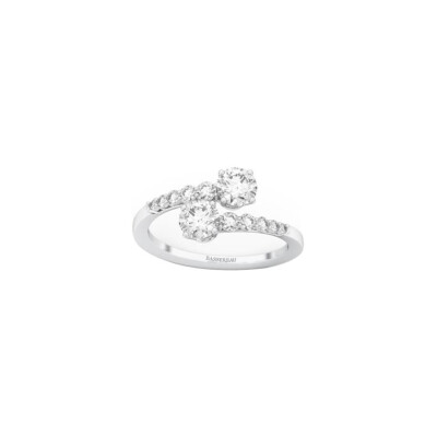 Bague Infini en or blanc et diamants