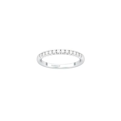 Alliance Infini en or blanc et diamants
