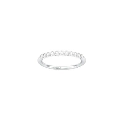 Alliance Infini en or blanc et diamants