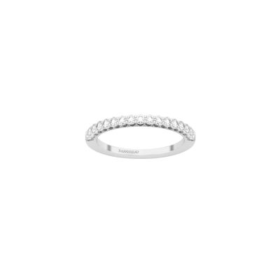 Alliance Infini en or blanc et diamants