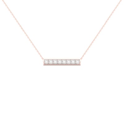 Collier SoHo en or rose et diamants