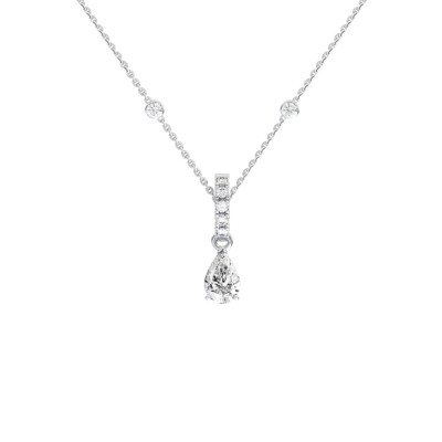 Collier Infini en or blanc et diamants