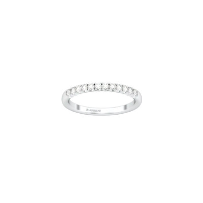 Alliance Infini en or blanc et diamants