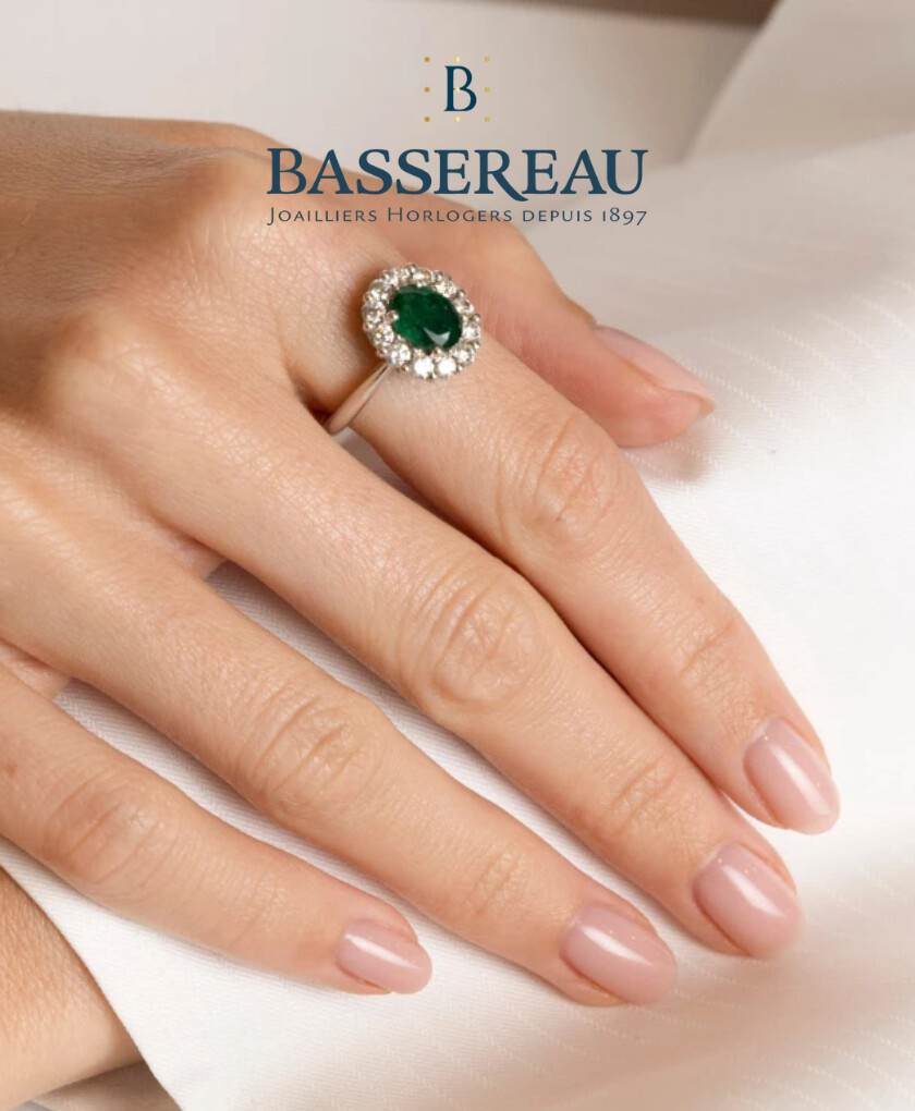 Bagues de fiançailles couleurs