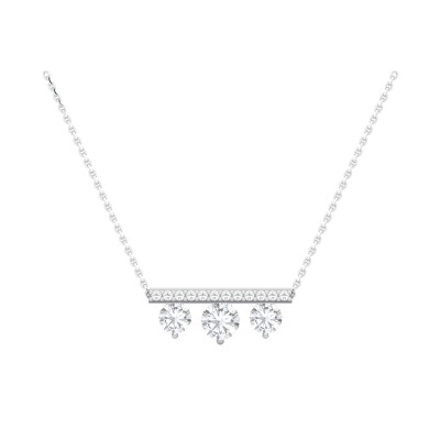Pendentif SoHo en or blanc et diamants