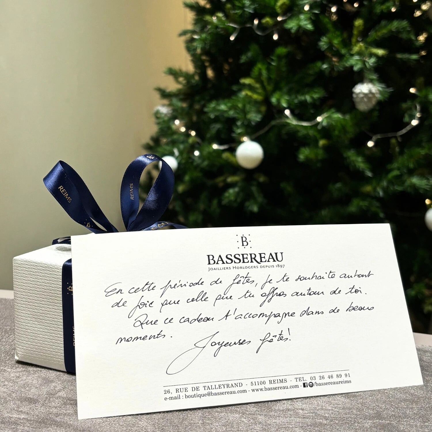 Carte cadeau BASSEREAU pour offrir un bijou ou un montre