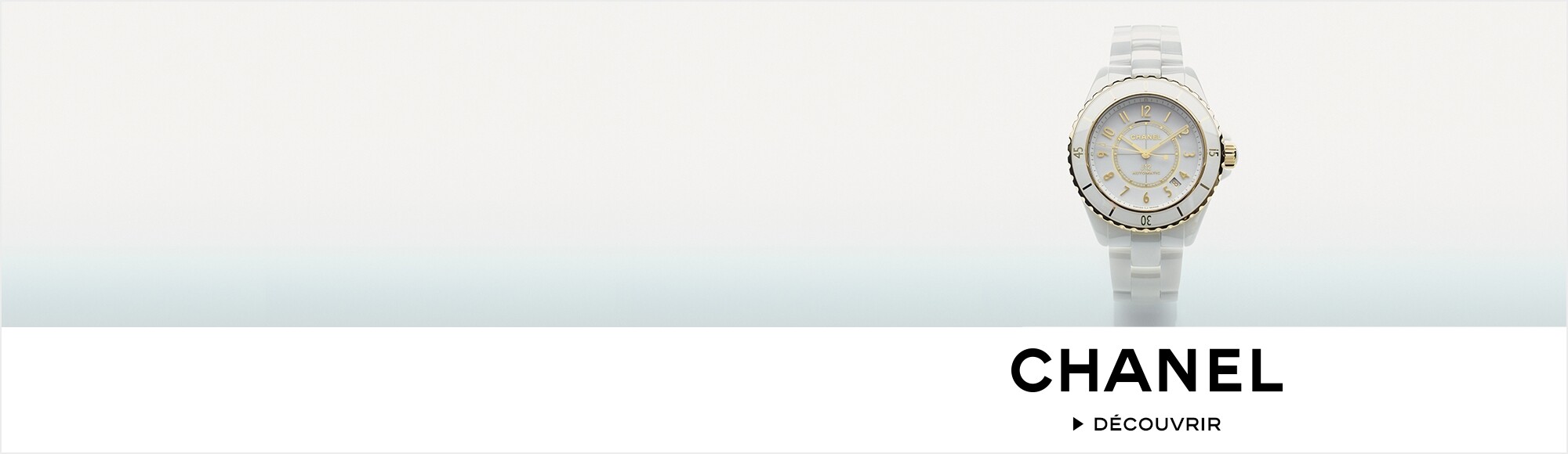 Montre CHANEL J12 Calibre 12.1 chez BASSEREAU à Reims