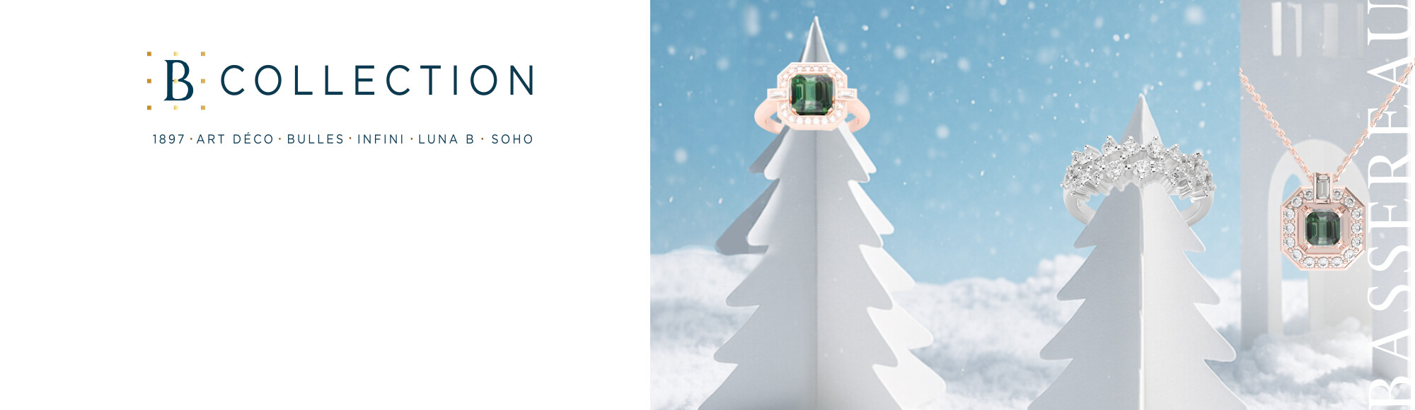 Joaillerie BASSEREAU bijoux en or 18 carats et pierres précieuses