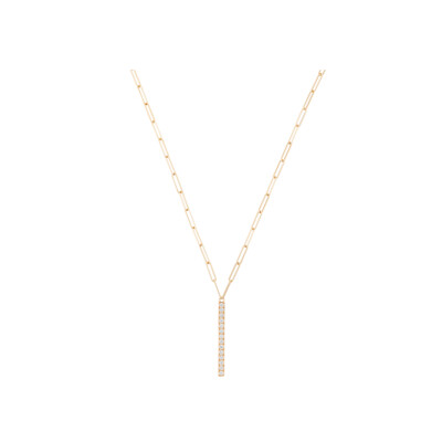 Collier SoHo en or rose et diamants