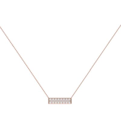 Collier SoHo en or rose et diamants