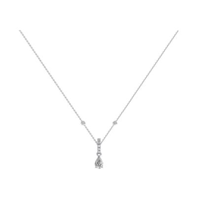 Collier Infini en or blanc et diamants