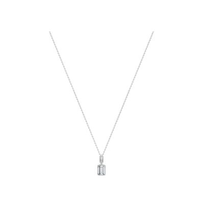 Pendentif Art Déco en or blanc et diamants